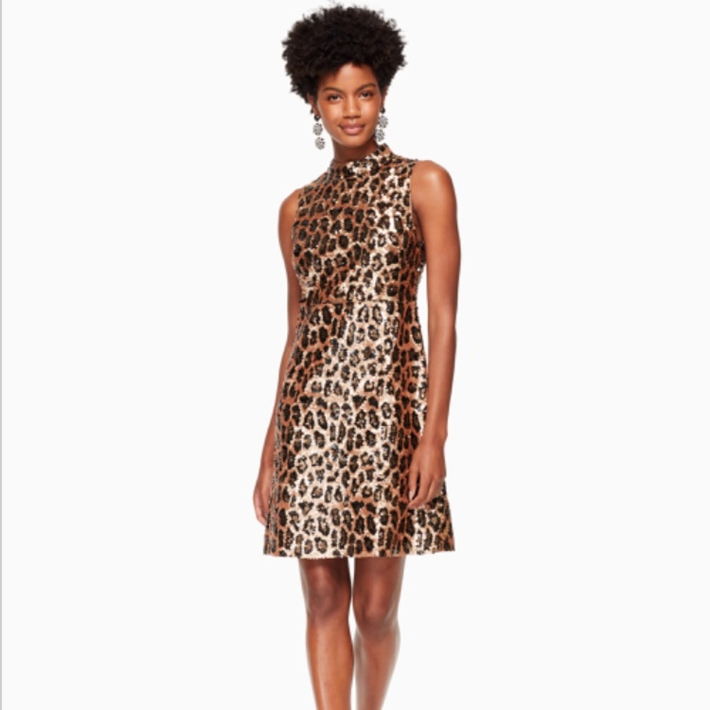 Kate Spade Cheetah/Leopard Dress Size 4/2